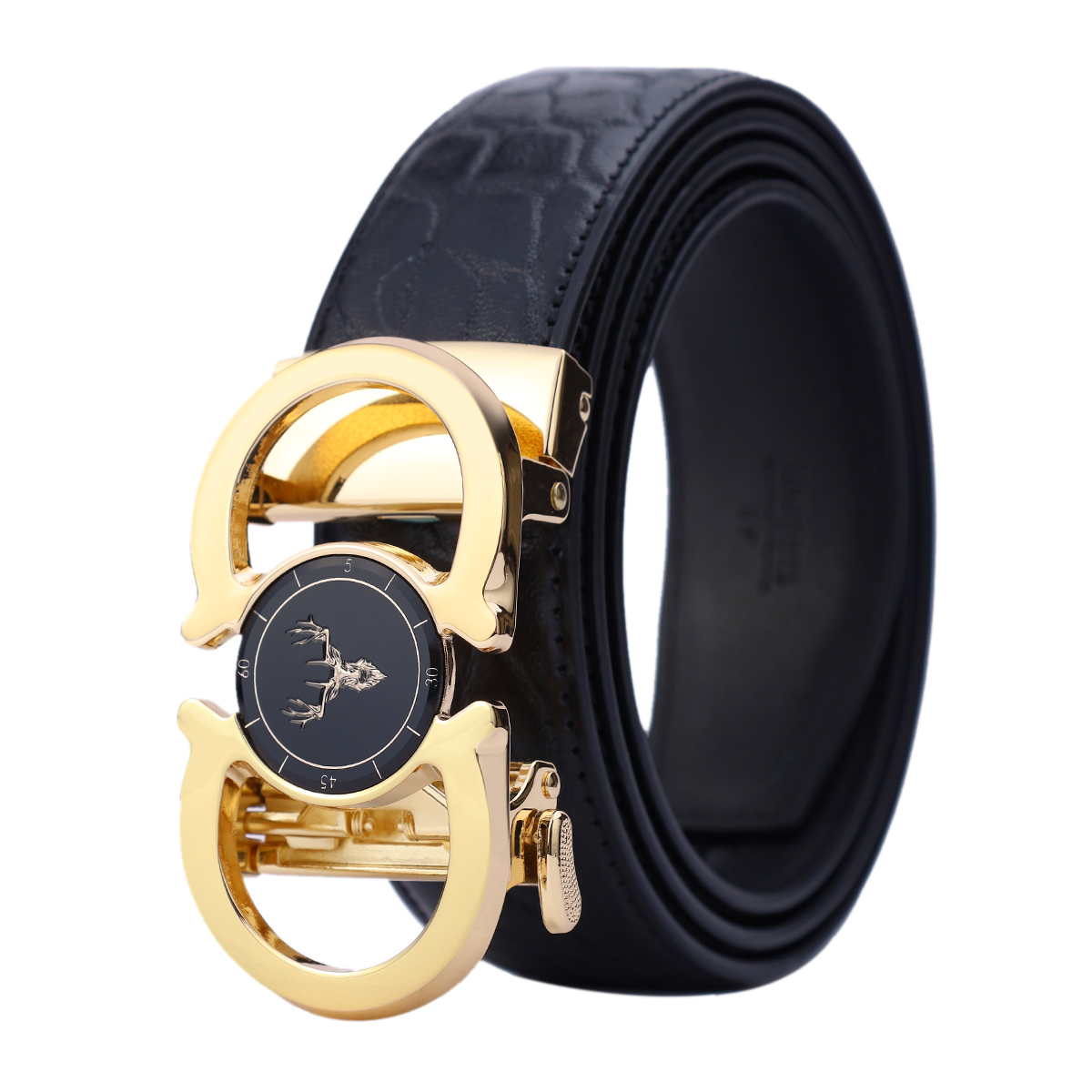Men Formal Wear With Jeans - Men's Automatic Buckle Belt - High-Quality