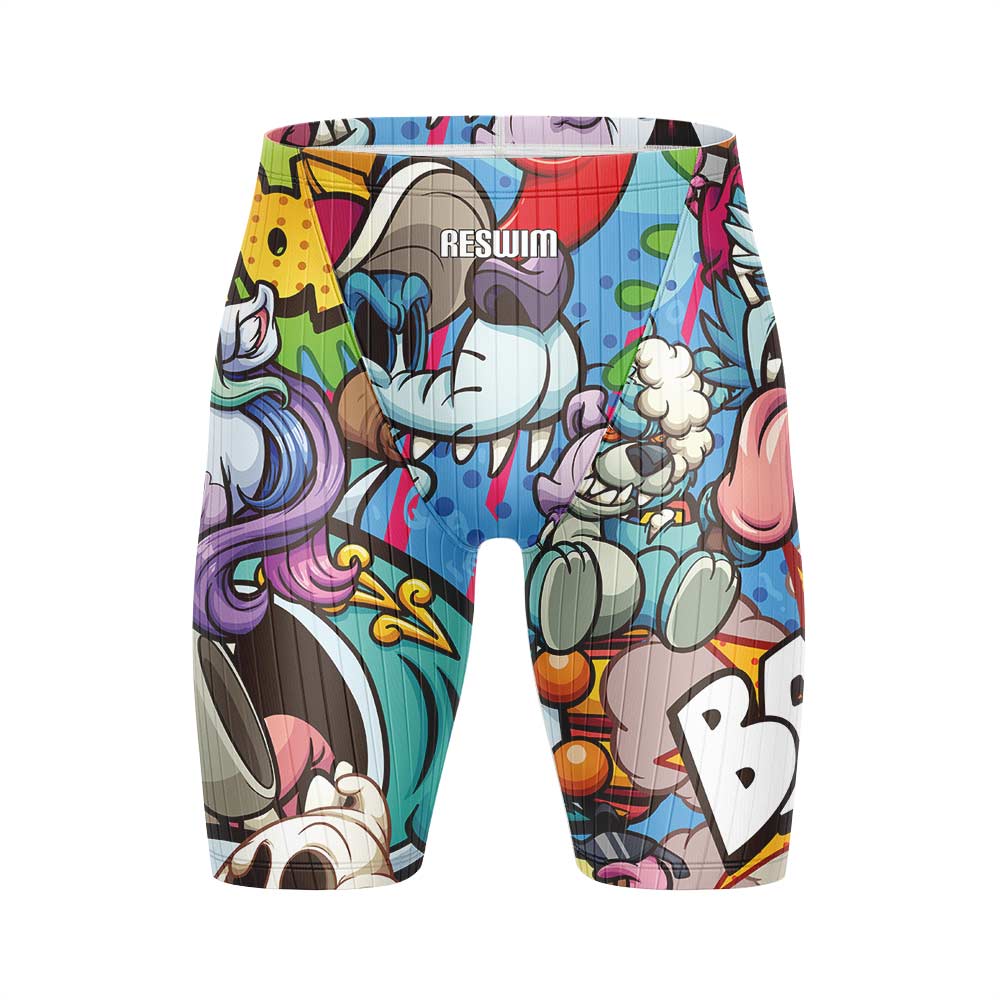 New Men's Swim Jammer Swimsuit - Men'S Formal Beach Wear 评论和价格