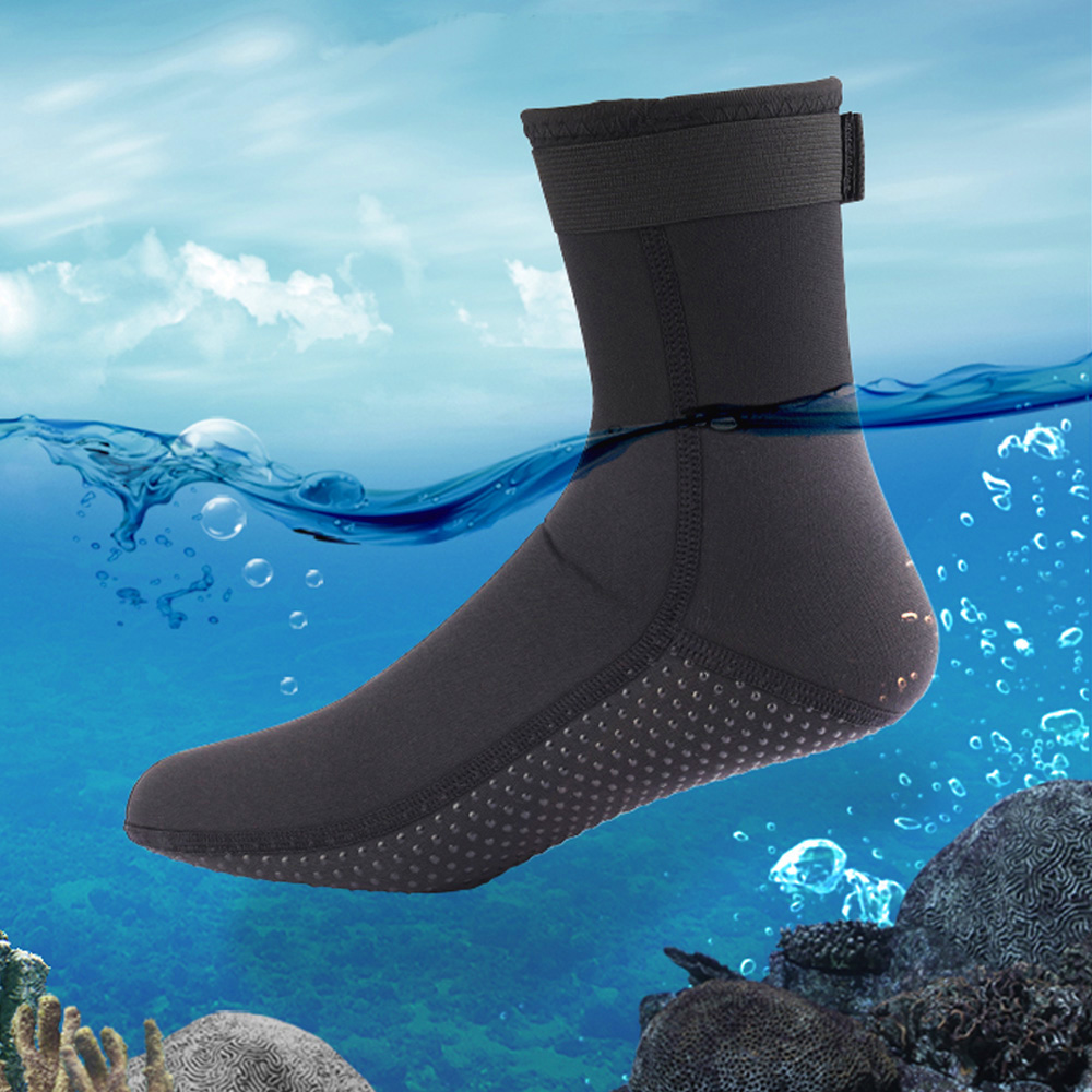 3mm&5mm Neoprene Diving Socks  - Sock Garter Men 评论和价格