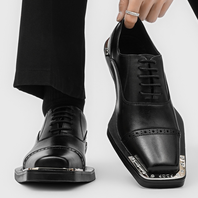 Men's leather shoes - British  - Men Formal Wear Look 评论和价格