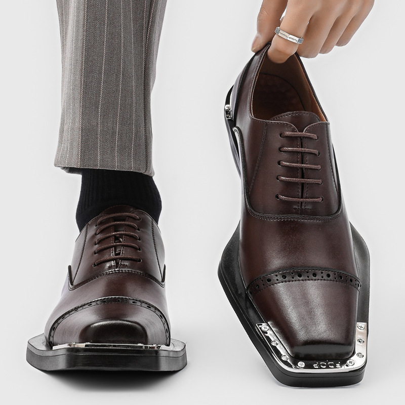 Men's leather shoes - British  - Men Formal Wear Look 评论和价格