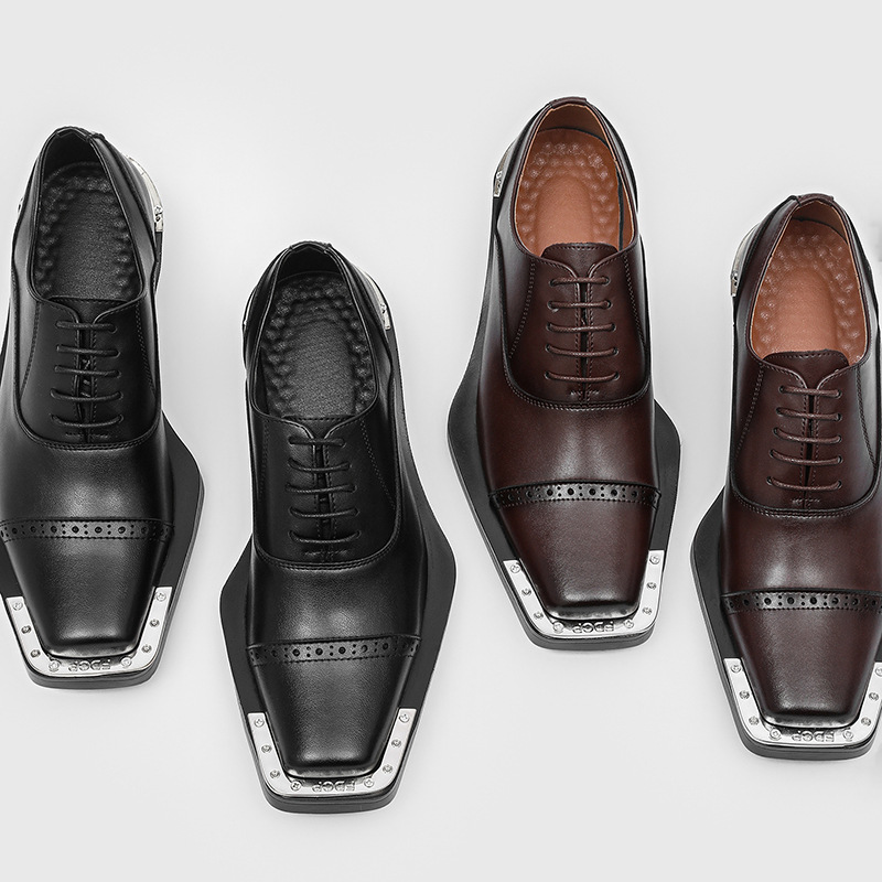 Men's leather shoes - British  - Men Formal Wear Look 评论和价格