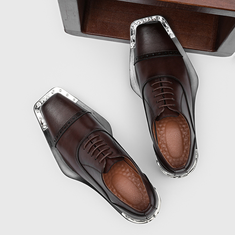 Men's leather shoes - British  - Men Formal Wear Look 评论和价格