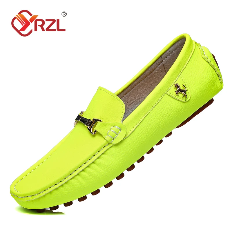 YRZL Loafers Men Shoes PU Leat - Men'S Luxury Formal Wear Brands 评论和价格