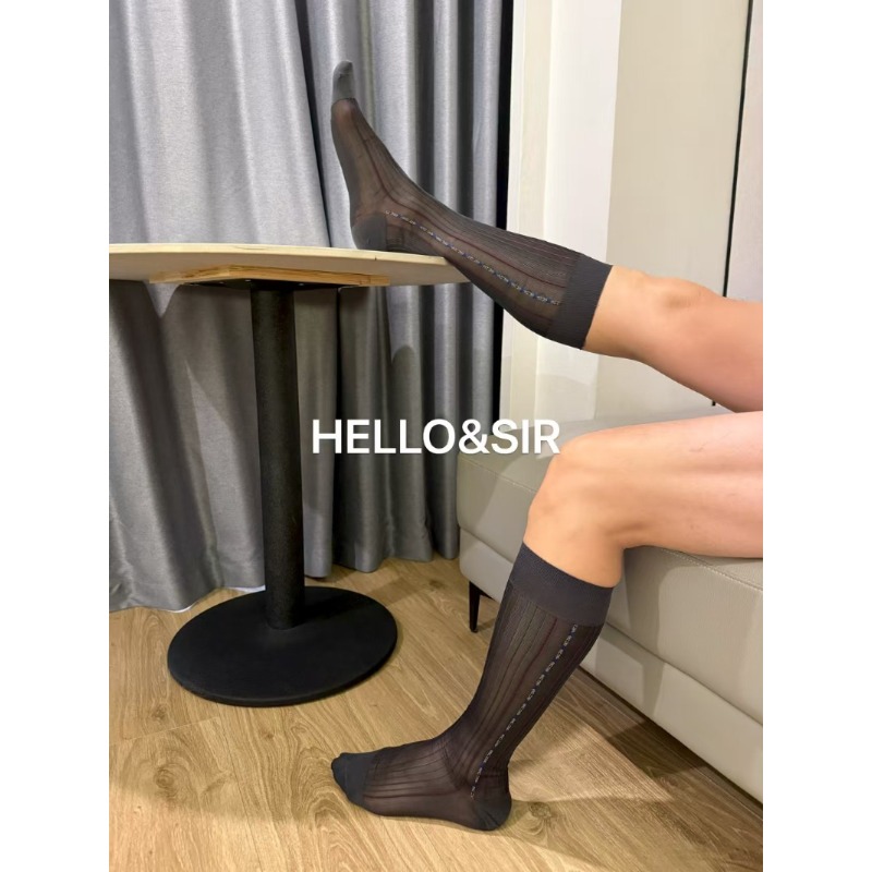 New Brand Men Socks Man Knee H - Sock Garter Men 评论和价格