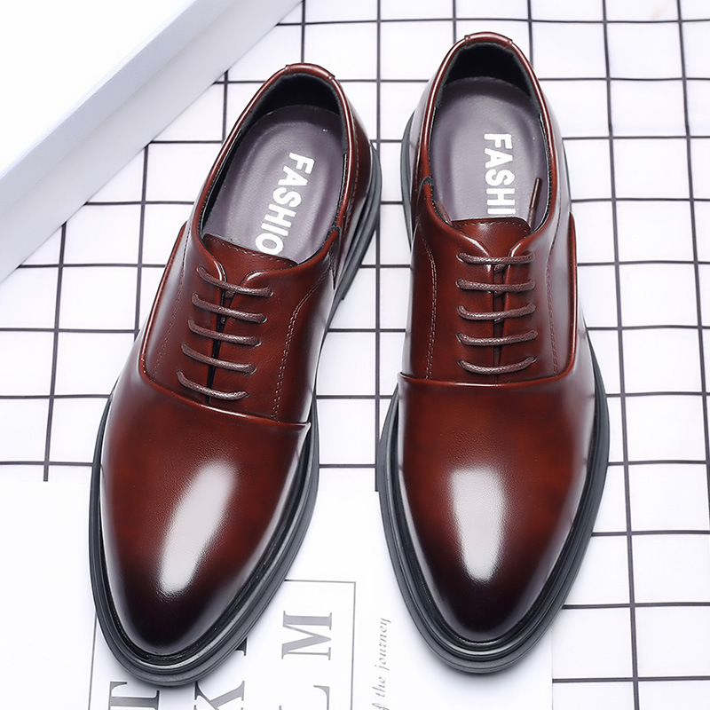 Men Dress Shoes Formal Oxfords - Men'S Formal Wear In Wedding 评论和价格