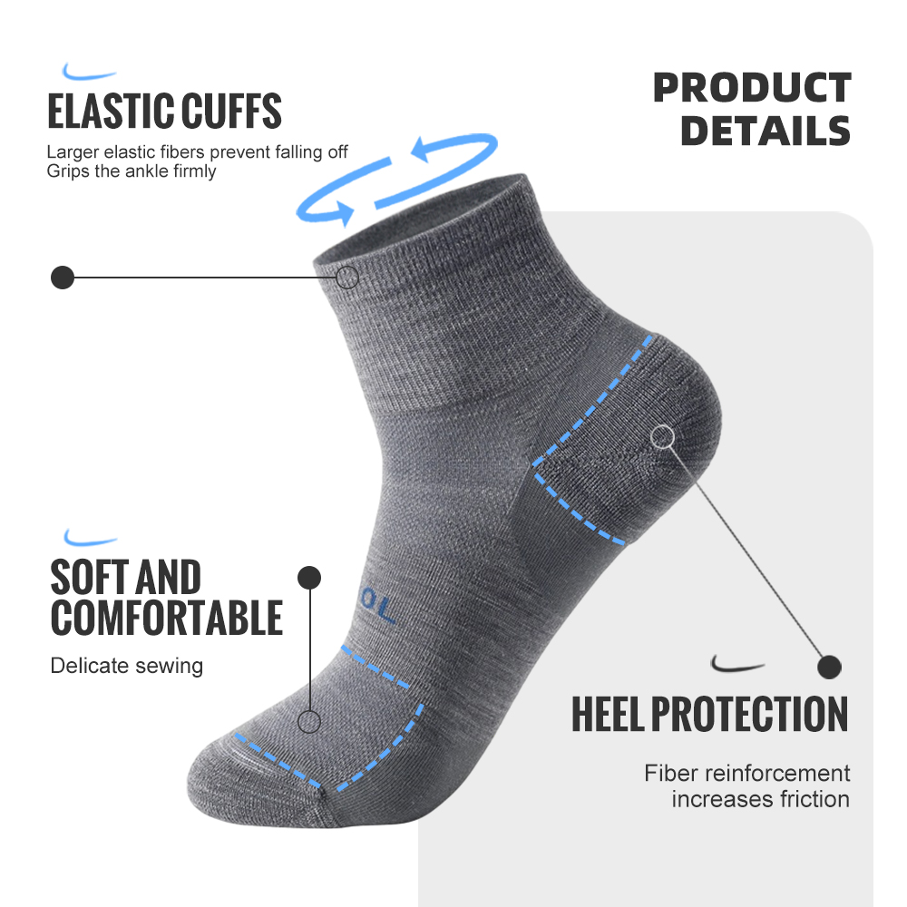 WRELS Merino Wool Socks Compre - Sock Garter Men 评论和价格