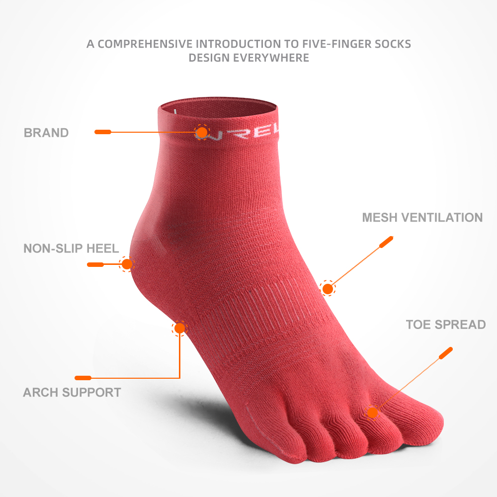 WRELS COOLMAX Five-finger Outd - Sock Garter Men 评论和价格
