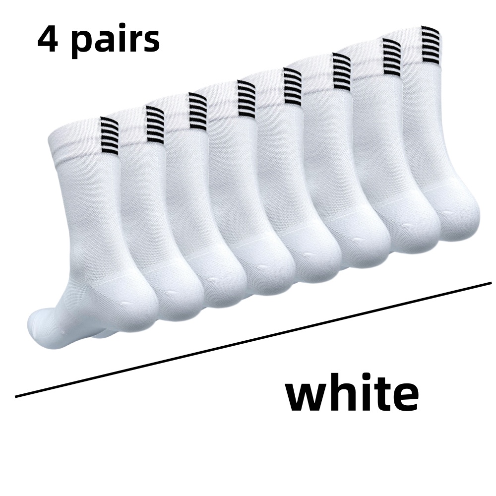 4 Pairs Cycling Socks Running  - Sock Garter Men 评论和价格