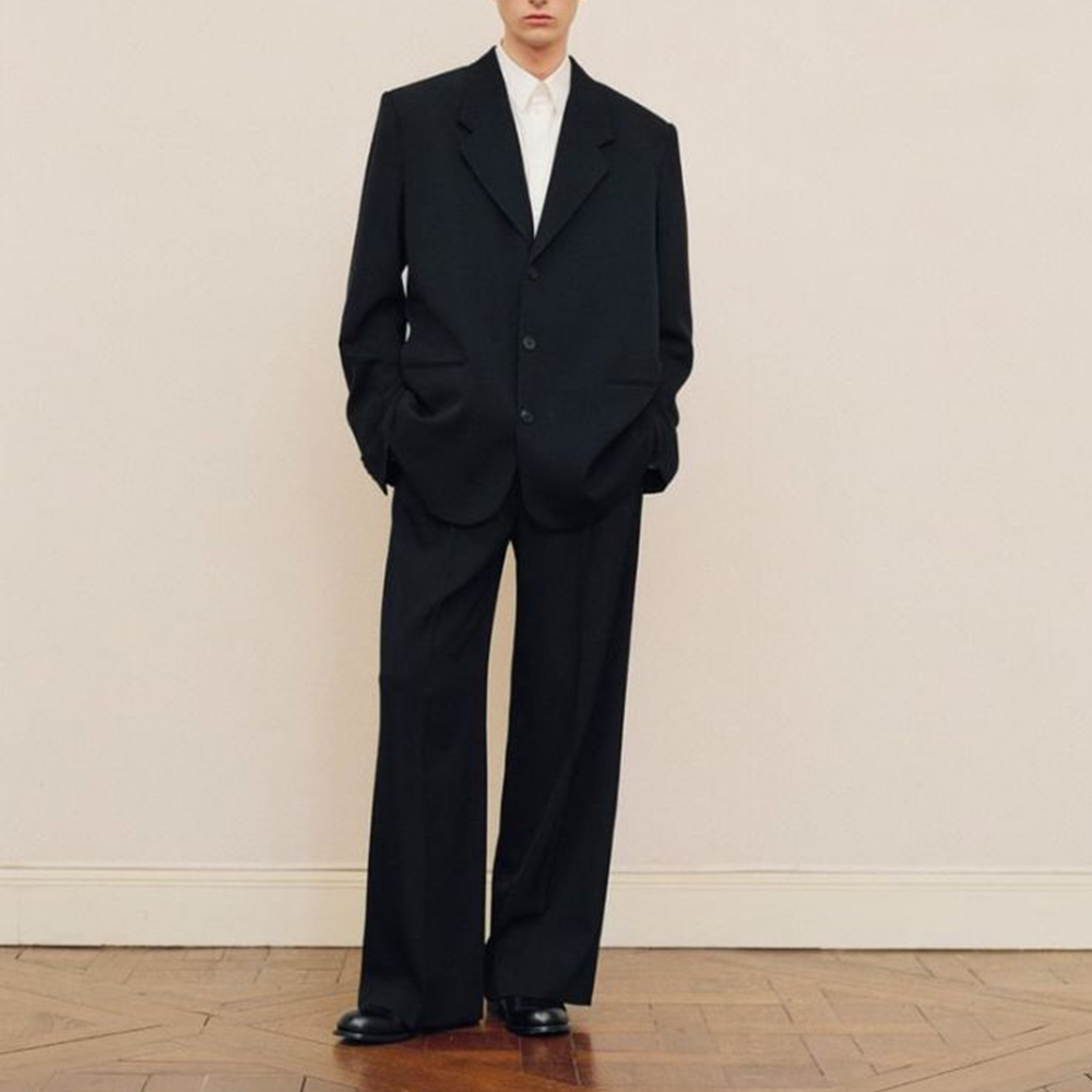 Men's Black Oversized Suit Set - Men'S Formal Wear In Wedding 评论和价格